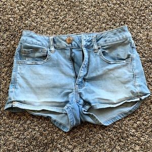 American Eagle high-rise Jean shorts